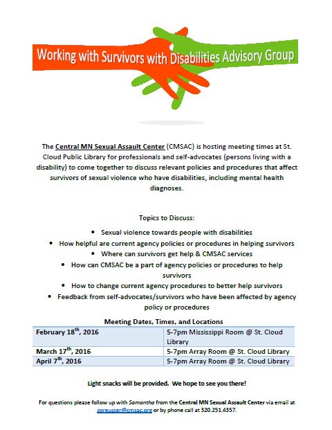 Advisory Group Flyer
