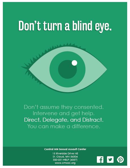 Don't Turn An Eye New Green Poster