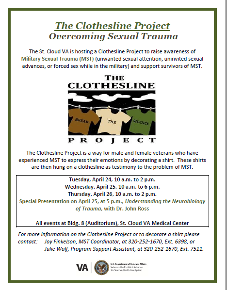 VA Clothesline Project 2018